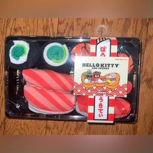 Hello Kitty Sushi Sock Set 🍣🍱